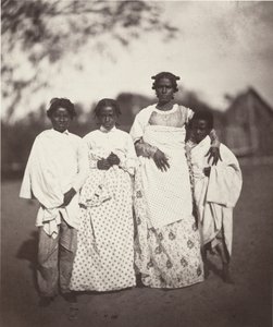Femme Malgache et ses enfants (Planche 3) - Désiré Charnay