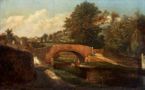 Pont du canal, Brimscombe, Gloucestershire - Désiré Delaplace Gérardin