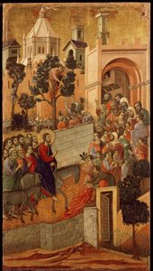 Maestà : Entrée à Jérusalem