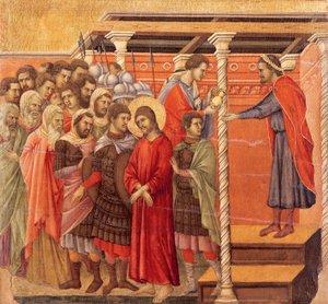 Pilate se lavant les mains (détail)