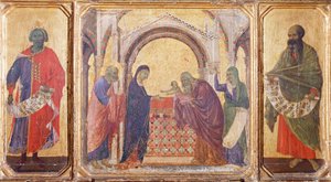 Salomon, présentation au Temple et le prophète Malachie (détail)