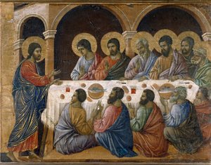 La Passion du Christ - Dos du retable - Duccio di Buoninsegna