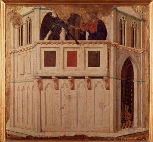 La Tentation au Temple - Duccio di Buoninsegna