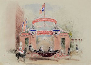 Entrée du palais de Kensington