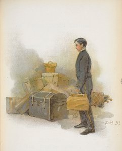 Un porteur de chemin de fer - Dudley Hardy