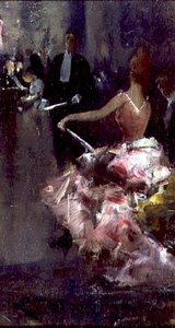 Scène de café - Dudley Hardy