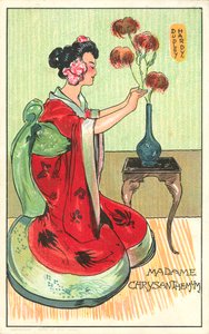Madame Chrysanthème, du roman de Pierre Loti - Dudley Hardy
