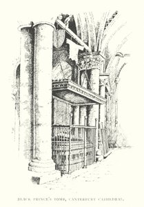 Tombe du Prince Noir, cathédrale de Canterbury - Duncan Moul