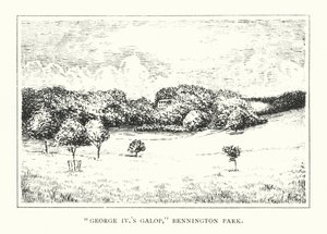 Le Galop de George IV, Bennington Park