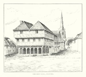 La Salle de Réunion, Thaxted (lithographie) - Duncan Moul