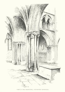 Vue dans le presbytère, Cathédrale de Chichester - Duncan Moul