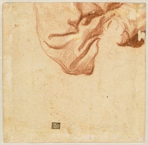 Étude de draperie (verso) - Dutch 17th Century