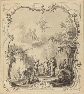 Le jugement de Pâris - Dutch 18th Century