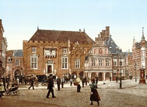 Hôtel de ville sur le Grote Markt, Haarlem, Hollande - Dutch Photographer