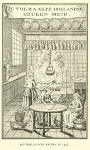 Une cuisine néerlandaise en 1746