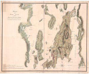 Plan de Rhode Island par Holland - Dutch School