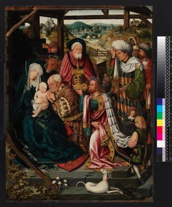 Adoration des Rois, 1520 - Dutch School