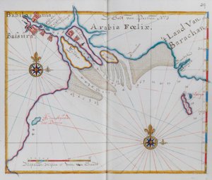 Arabie. Zone côtière et golfe - Dutch School