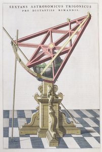 Sextant astronomique de Tycho Brahe, d