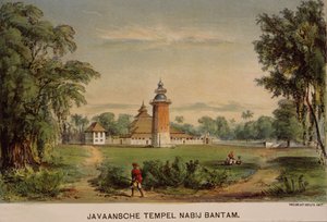 Mosquée de Banten, Java, Indonésie - Dutch School