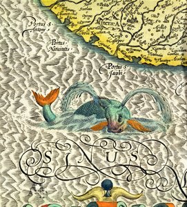 Monstre marin, détail de p.369-70 de 