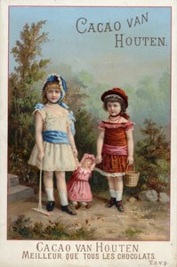 Enfants jardinant - Dutch School