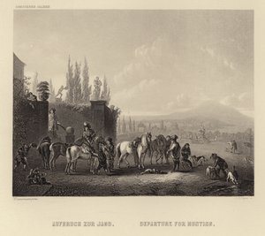 Départ pour la Chasse - Dutch School