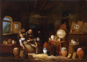 Apothicaire néerlandais, c.1775-1800