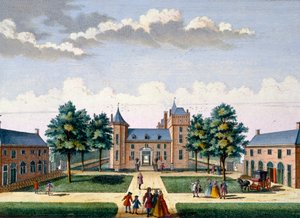Façade du château d