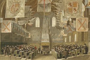 Grande salle du Binnenhof, La Haye, Pays-Bas - Dutch School