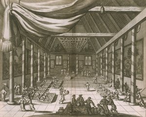 Palais impérial, Pékin, 1670 - Dutch School