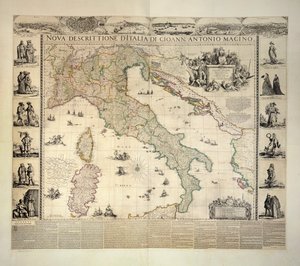 Italie, Atlas Klencke - Dutch School