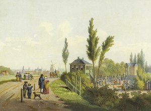 Land en Yzigt, jardin à l