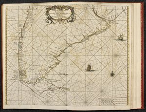 Carte du Cap Horn, Terre de Feu, du 