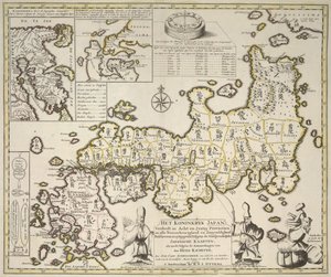 Carte du Japon