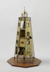 Modèle du phare de Duiveneiland à Java - Dutch School