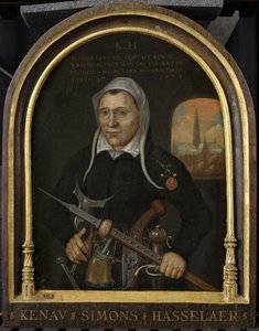 Plankenau Simonsdr Hasselaer, vers 1590-1609 - Dutch School