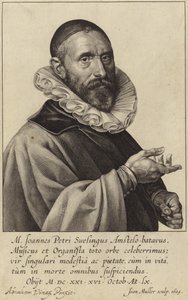 Portrait de Jan Pieterszoon Sweelinck - Dutch School