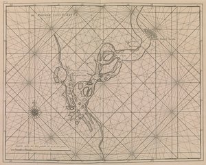 Approche fluviale de Surat, c.1726 - Dutch School