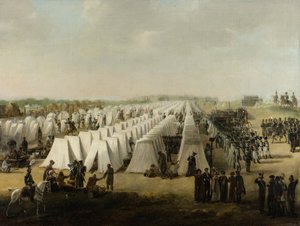Le camp militaire à Rijen, 1831-5