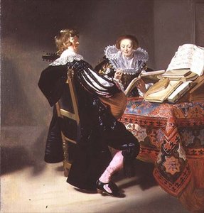Le joueur de luth - Dutch School