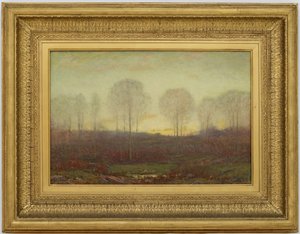 Crépuscule : Novembre - Dwight William Tryon