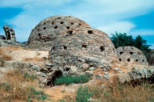 Dômes des bains (hammams) du 14e siècle