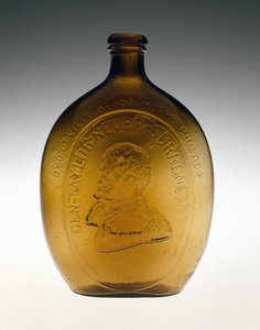 Flacon figuré, vers 1847 - Dyottville Glass Works