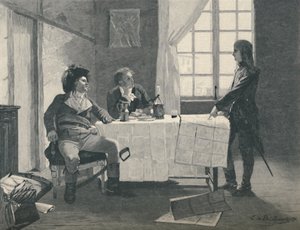 Bonaparte, Turreau et Volney à Nice en 1793, 1896 - E.G.H. Del