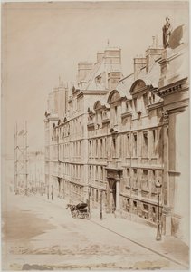 La vieille Sorbonne, Paris - E. A. Cabanié