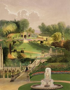 Le Jardin sur la colline, Castle Combe, de 