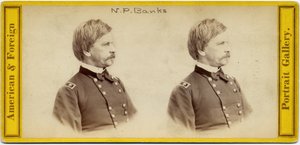 Nathaniel Prentice Banks (1816-94), Politicien Américain et Général de l
