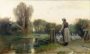 La fille aux oies - E. Aubrey Hunt