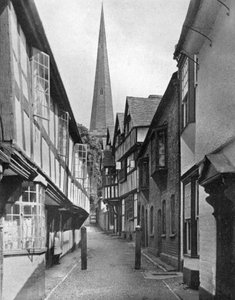 Church Lane, Ledbury, Herefordshire, 1924-1926 - E. Bastard
